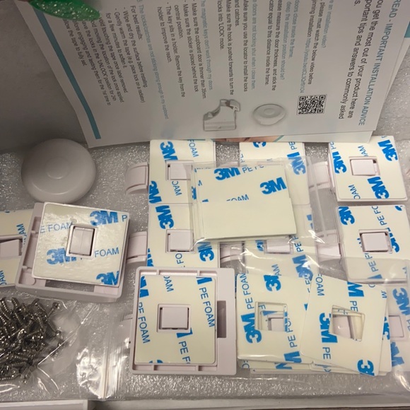 Cabinet safety locks - Picture 1 of 3